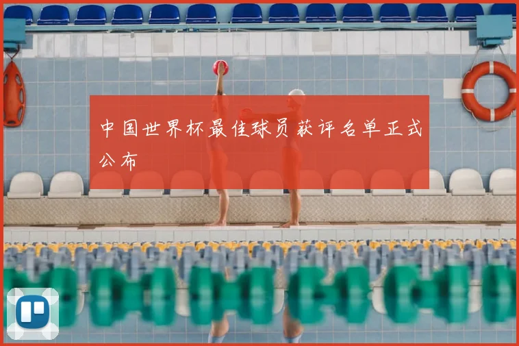 中国世界杯最佳球员获评名单正式公布